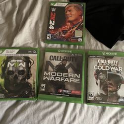 Xbox One Games Call Of Duty And Wwe 2k24