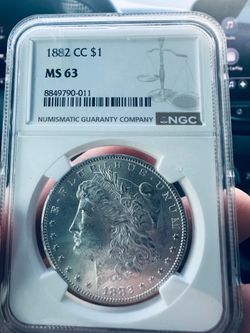 1882 Carson city Morgan dollar