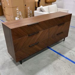 ARTICLE - Nera Dresser (Walnut) | 🚛 WHITE GLOVE DELIVERY