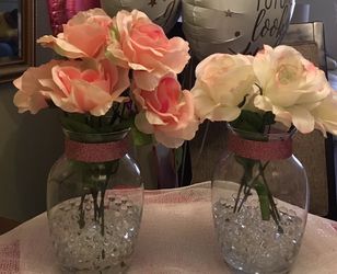 Flowers with vase ( 13 sets sold separately)