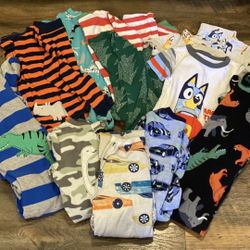 11 Pairs Of Pajamas / 4T