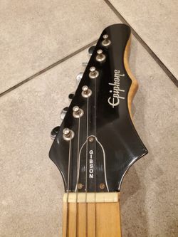 【激レア】Epiphone S-310 ストラト　ブラック　ヴィンテージ 激レア】安い Epiphone S-310 ストラト ブラック ヴィンテージ