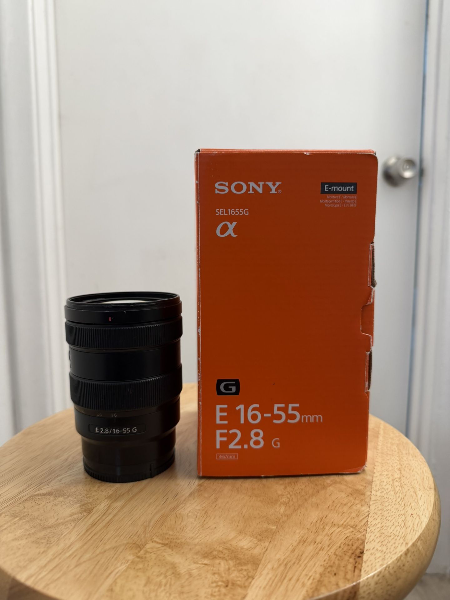 Sony Lens 16 55 f 2.8