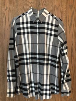 Burberry woman shirt blouse, size 4