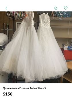 Quinceañera dresses Both Size 5 