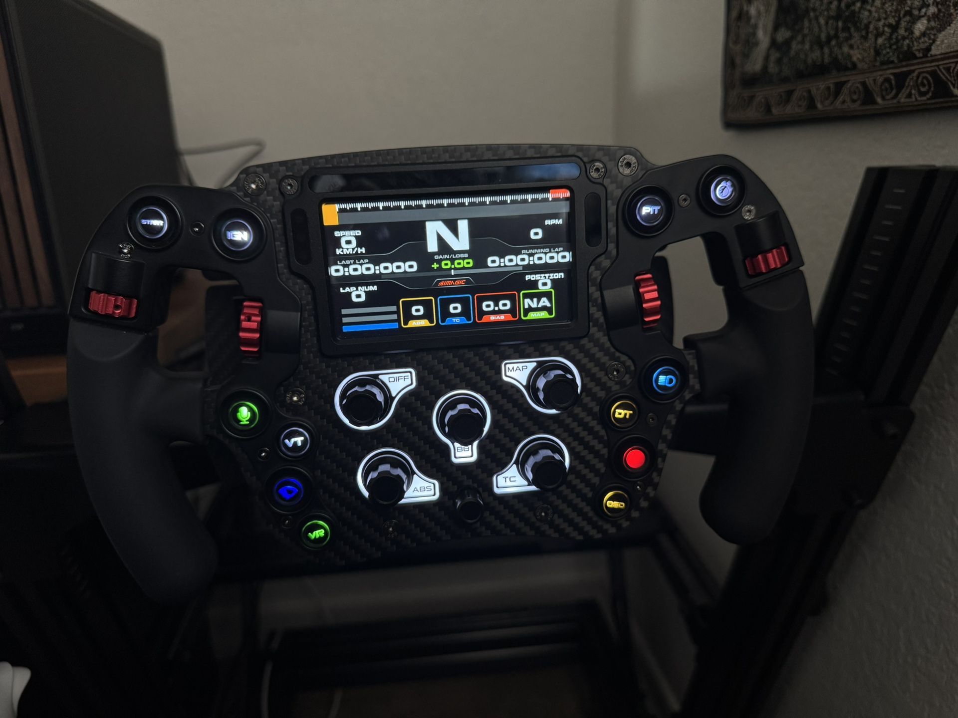 Simagic Alpha U And FX Pro Wheel