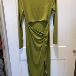 Lime Green Dress
