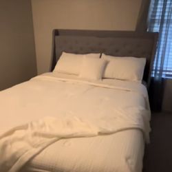 Bed Frame With Drawers  With Mattress 