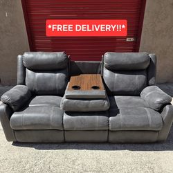 Beautiful 3 Seat Recliner Sofa