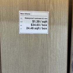 New Athens Waterproof Laminate Flooring