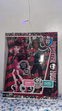 OG Monster High Draculaura And Claud Wolf Set