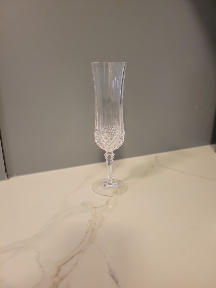 12 PC Crystal Champagne Flutes