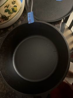 Cast iron pots