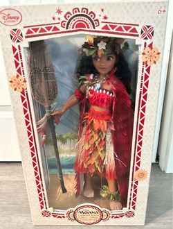 Moana Limited, edition, 16 inch doll