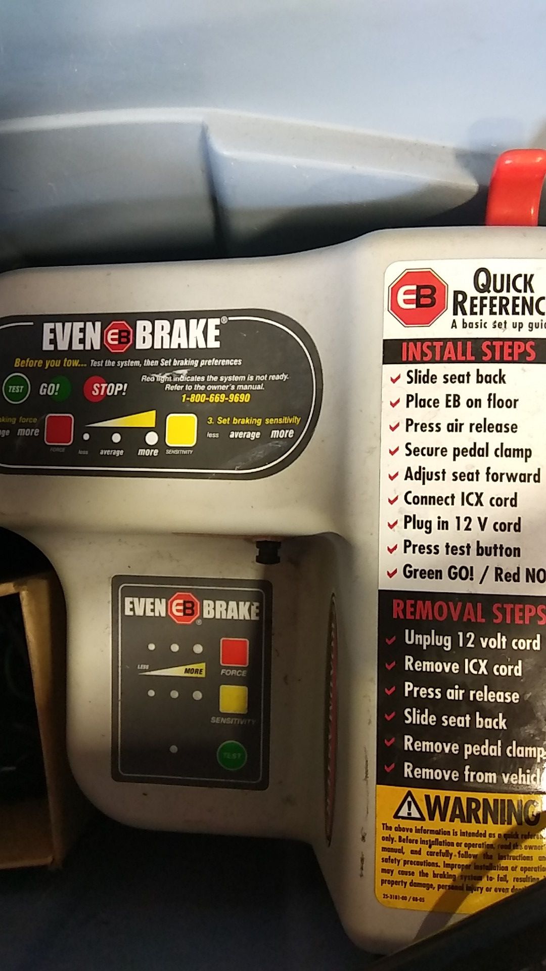 Even brake system