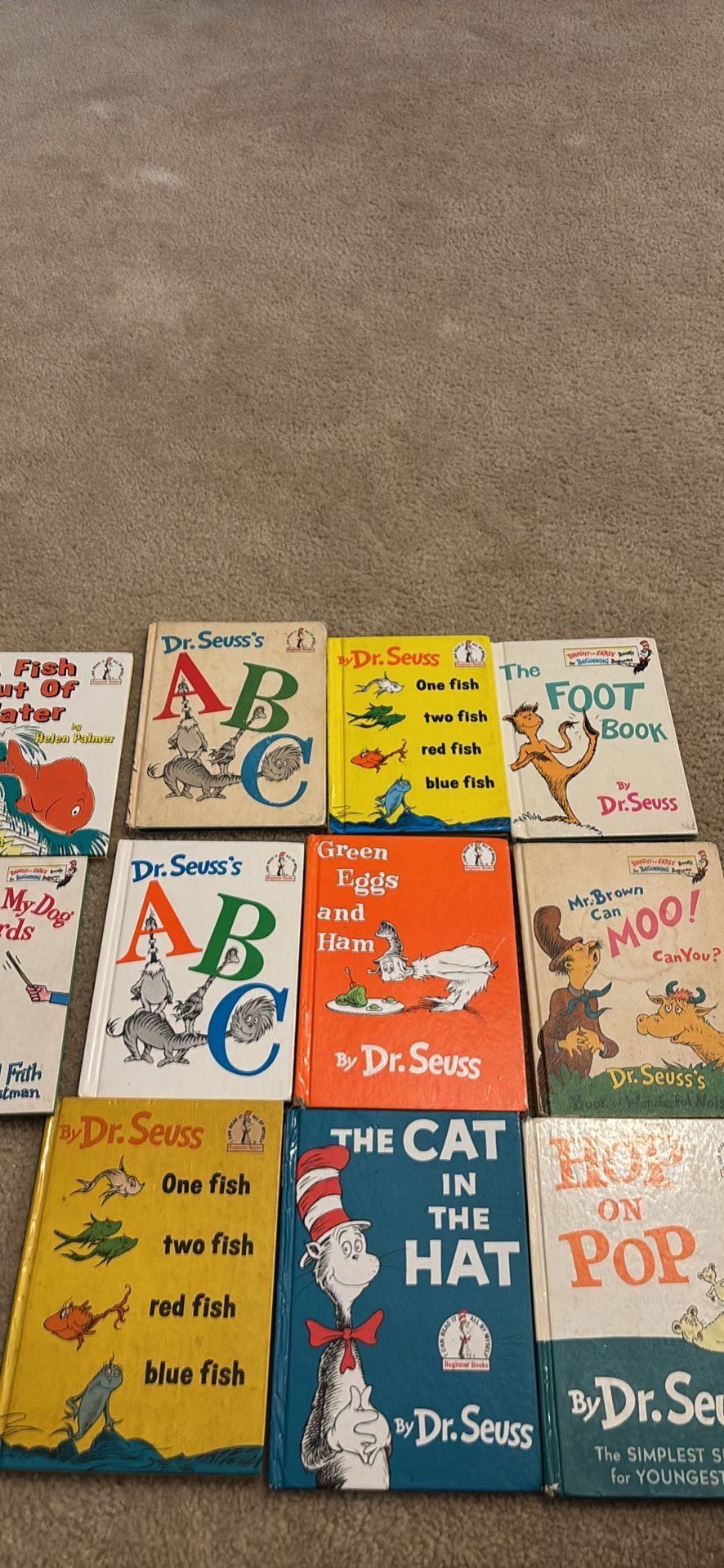 Nine & Two Other Books Related To Dr Seuss  All $8