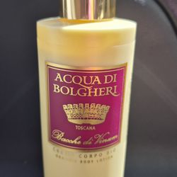 NEW Acqua di Bolgheri Bacche di Vinum Organic Body Lotion 200 ml 6.8 Oz