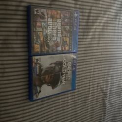 GTA Five For Ps4 And Call Of Duty