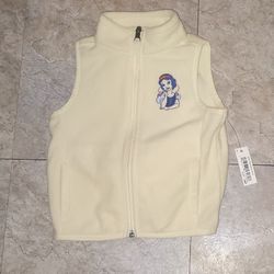 Disney Snow White Fleece Vest New 