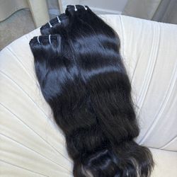 Raw Indonesia Human hair - 18 Inch