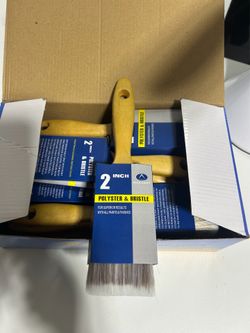 Paint brush wood handle