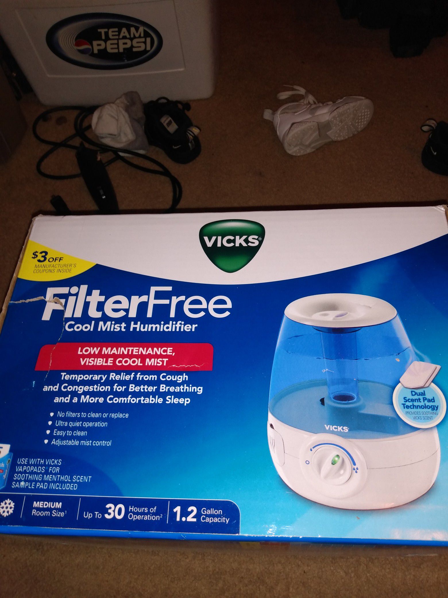 Vicks Filterfree Humidifier