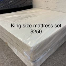 King Size Mattress Set 