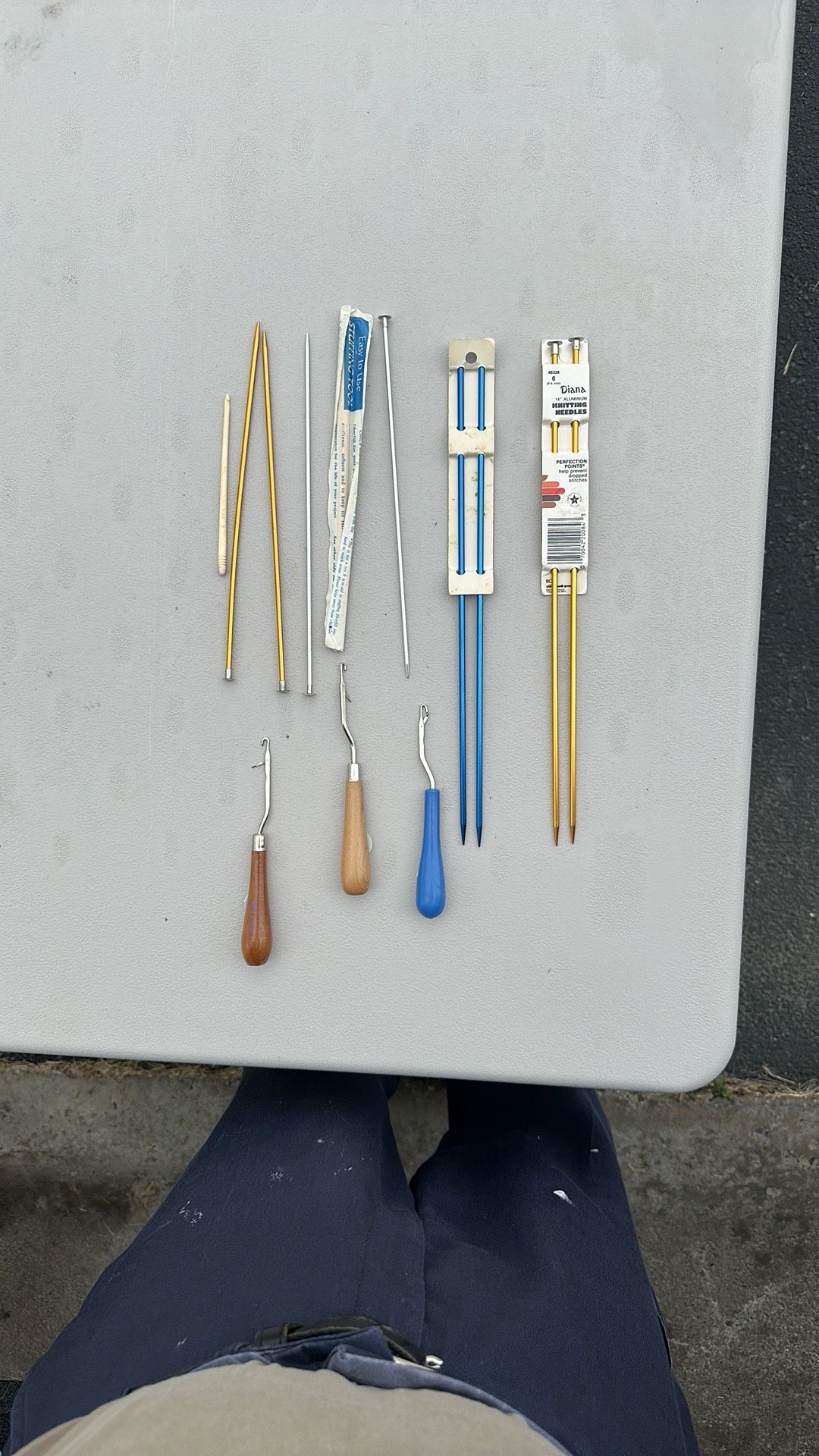 Various Knitting Needles