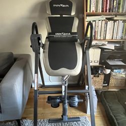 Innova Inversion Table with Adjustable Headrest, Reversible Ankle Holders, and 300 lb Weight Capacity