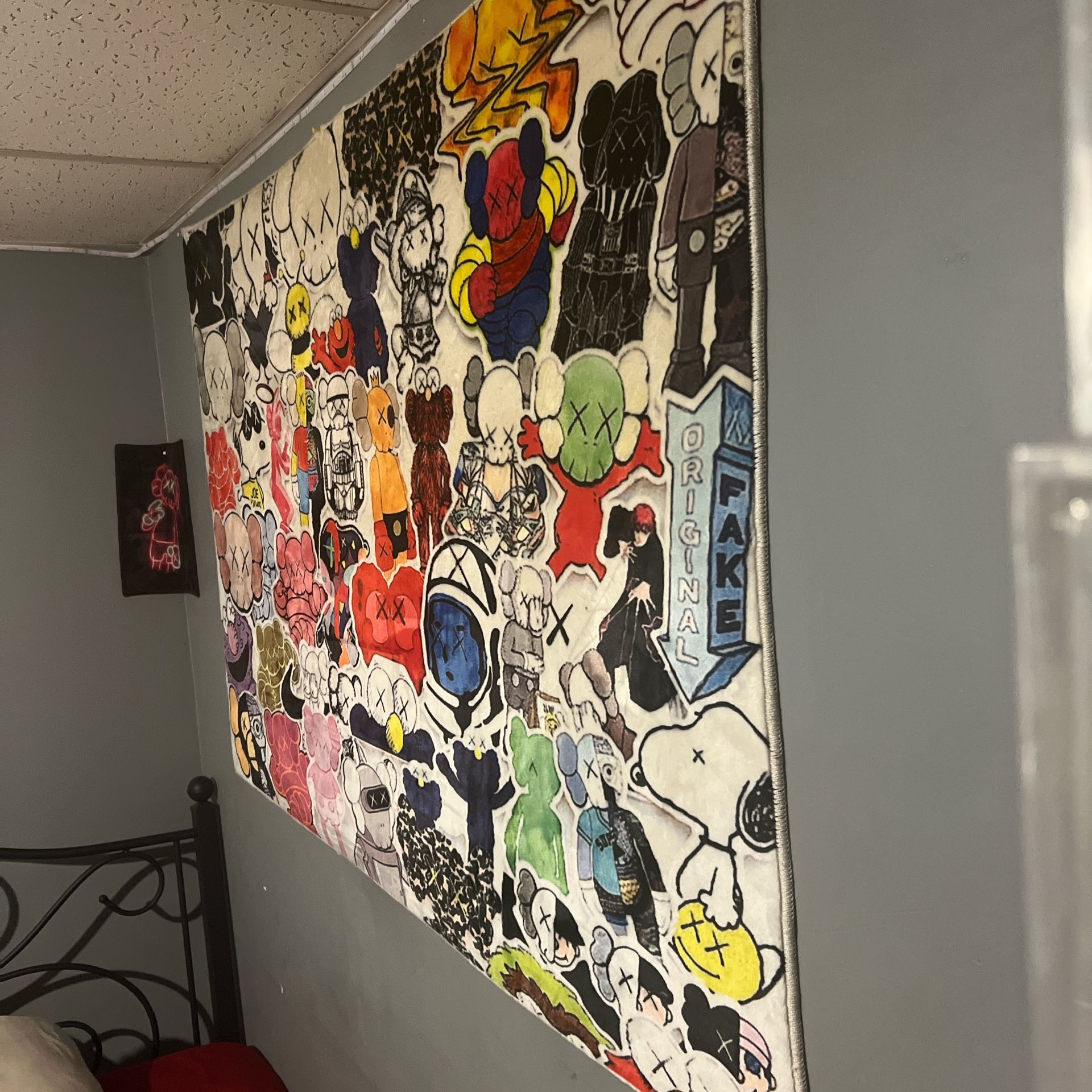 Kaws Rug 1000% Official