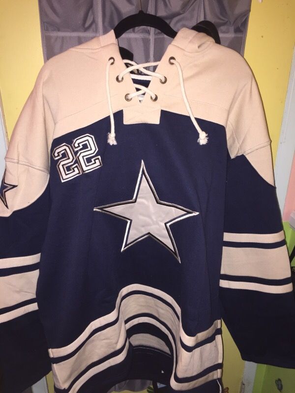 Emmitt Smith 22 Dallas Cowboys Hockey Hoodie for Sale in Ontario CA OfferUp