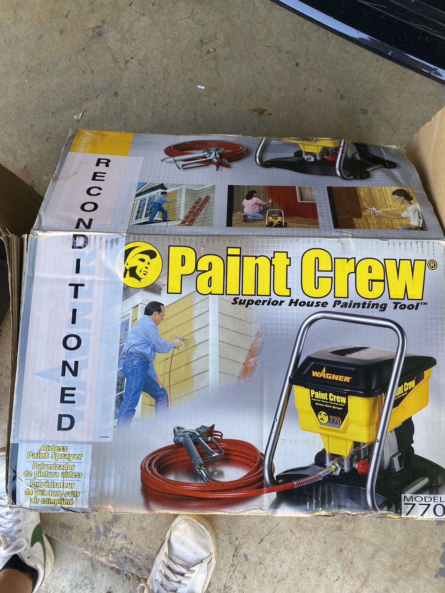 Wagner Paint Crew Model 770 Paint Sprayer for Sale in Miami, FL OfferUp