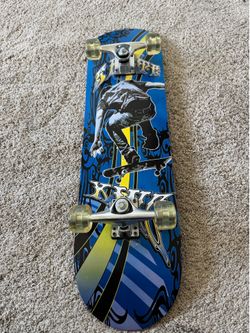 Chrome wheel skateboard brand new in box