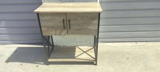 accent table  with Cabinet