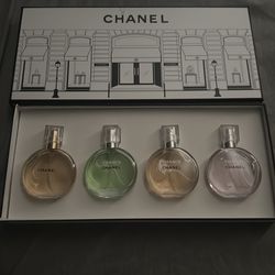 Chanel 4 perfume set brand new obo