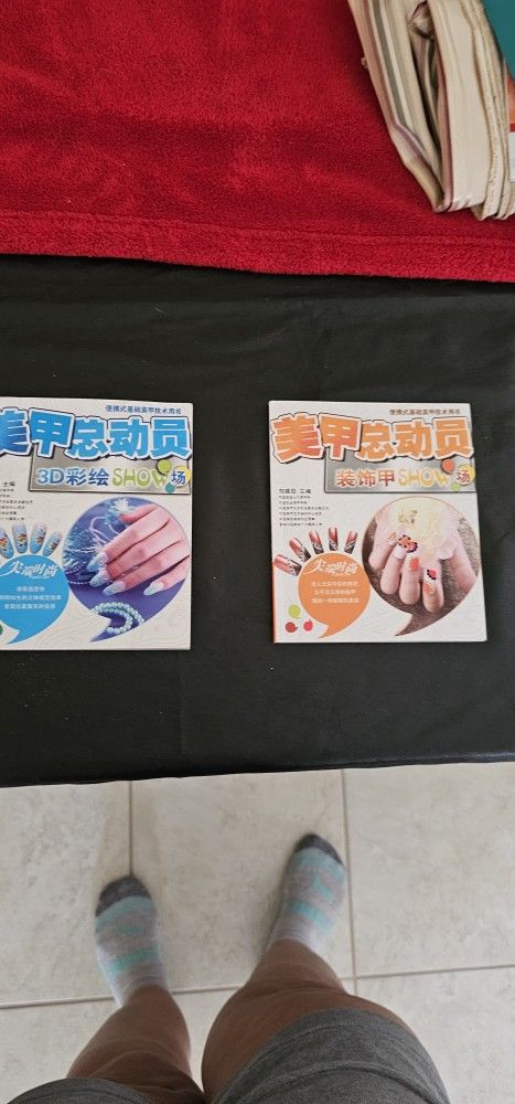 Nail Art Step By Step Tutorial Books NEW