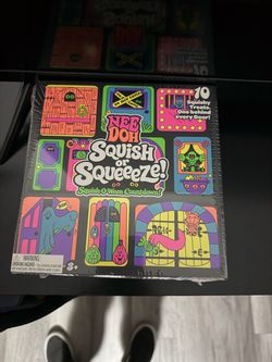 Squish or squeeze NeeDoh Halloween advent calendar