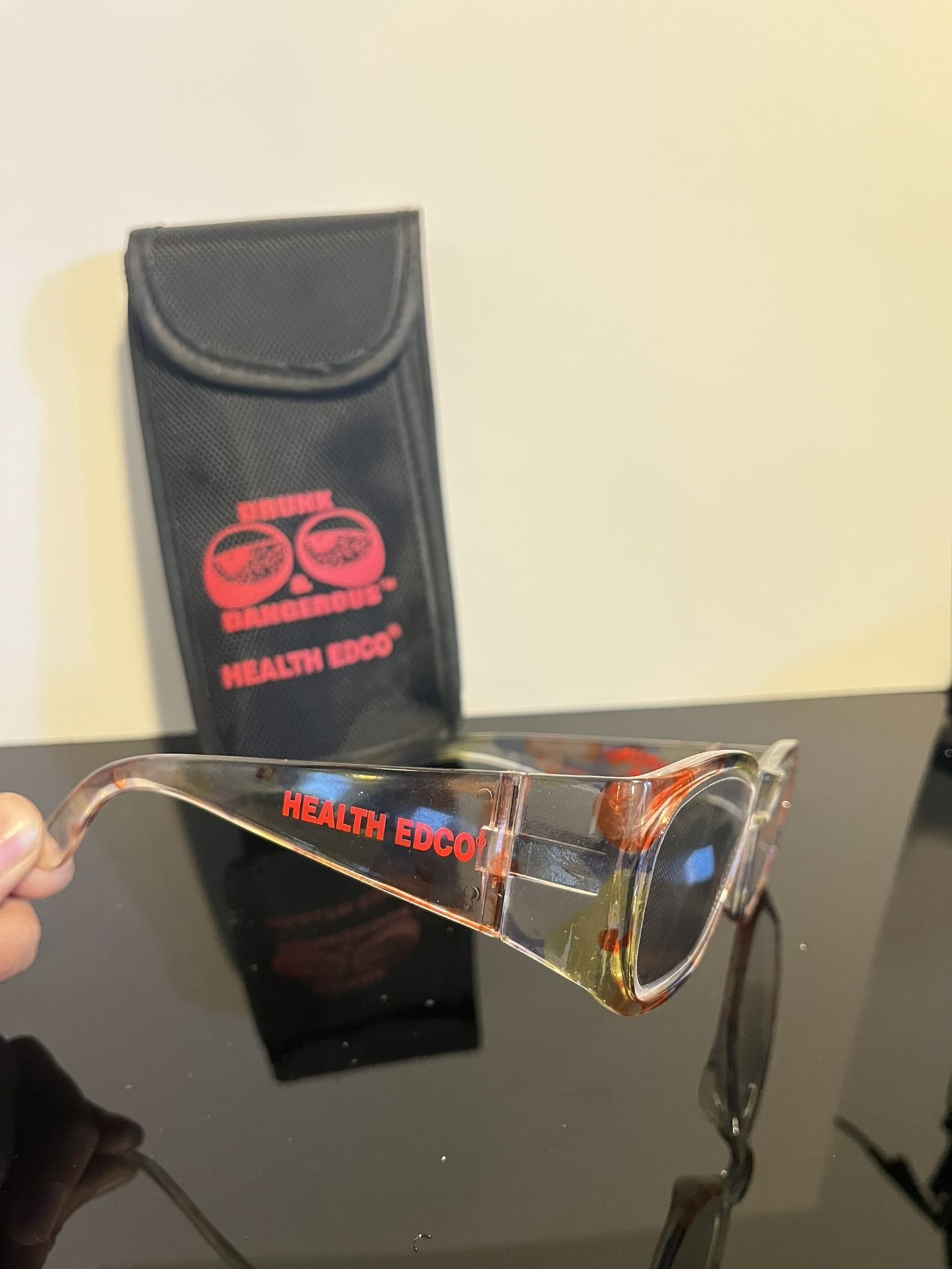 Drunk & Dangerous Health EDCO Drunk Glasses