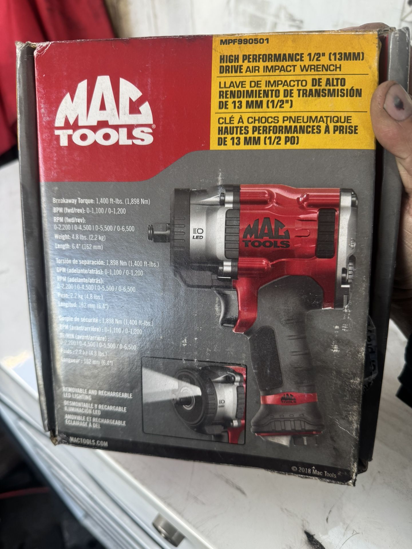 1/2 In Mac Air Impact