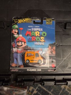 Hot Wheels The Super Mario Bros Movie Plumber Van