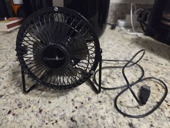 USB desk fan