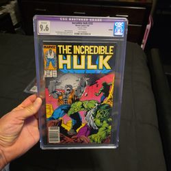 Marvel Comic The Incredible Hulk 9.6 Cgc