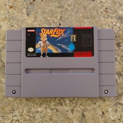 Star Fox Starfox (Super Nintendo, 1993) SNES 