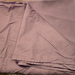 Twin Lilac Polyester Flat Sheet