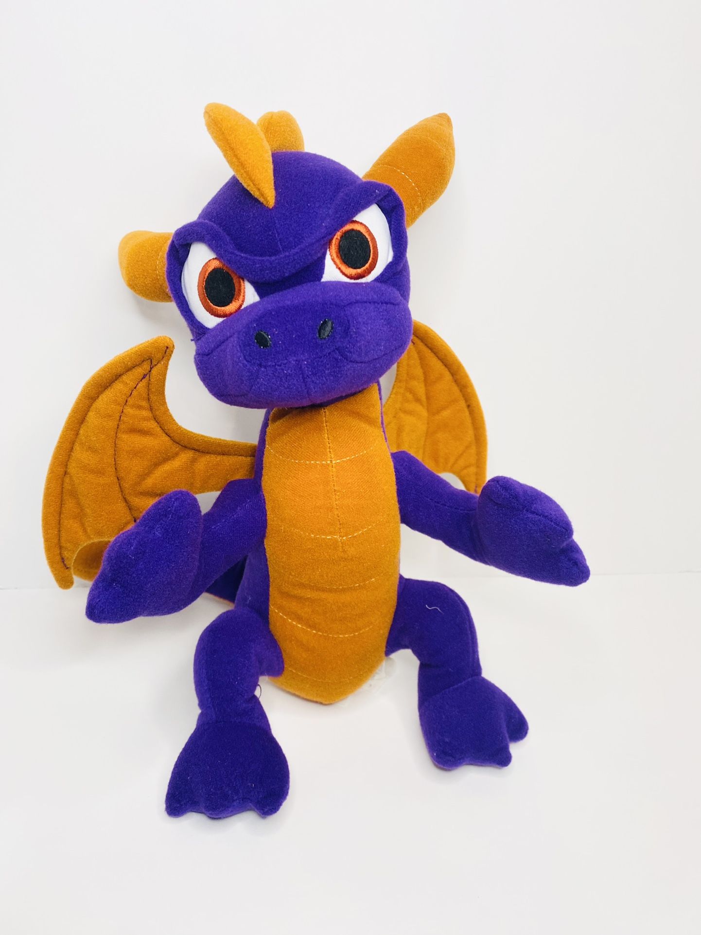 Spyro The Fire Dragon 11” Stuffed Plush Animal Skylanders Giants 2013 Activision