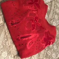 Red Sweater For Christmas ? Never Been Worn