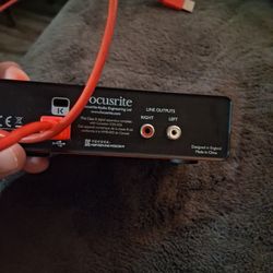 Scarlett Focusrite 