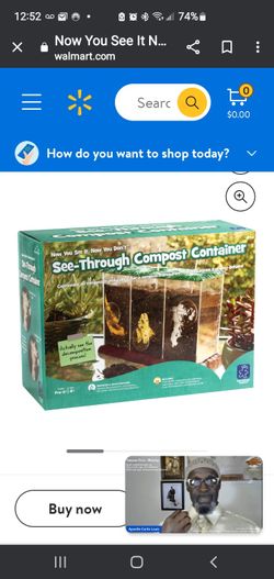 See-Through Compost Container