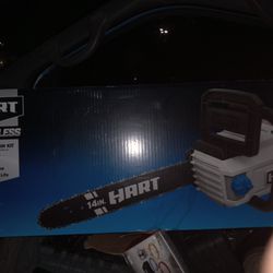 14" chainsaw hart. brand new