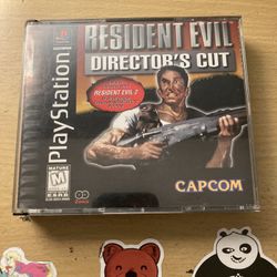 Resident Evil 1 Director’s Cut PS1 With Demo Disc *CIB*